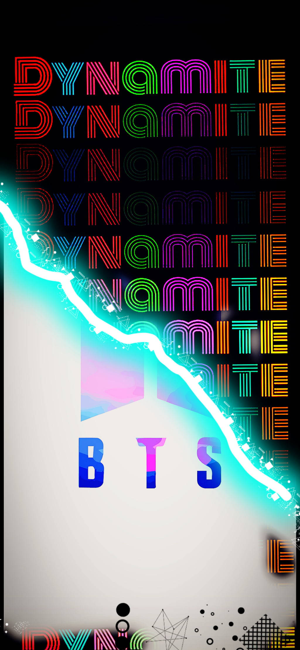 เอฟเฟกต์เปลี่ยนผ่าน BTS Dynamite สุดเท่ วอลเปเปอร์