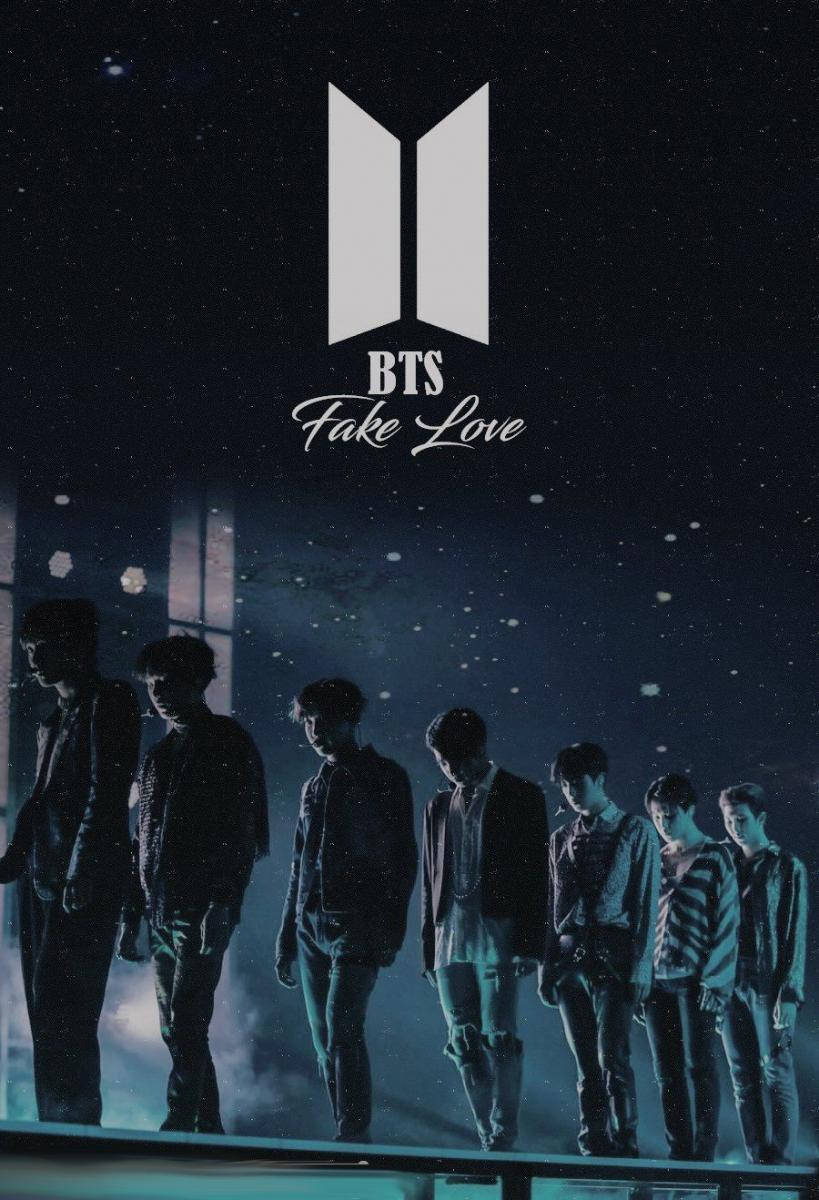 ภาพพื้นหลัง BTS Fake Love รวมสมาชิก วอลเปเปอร์