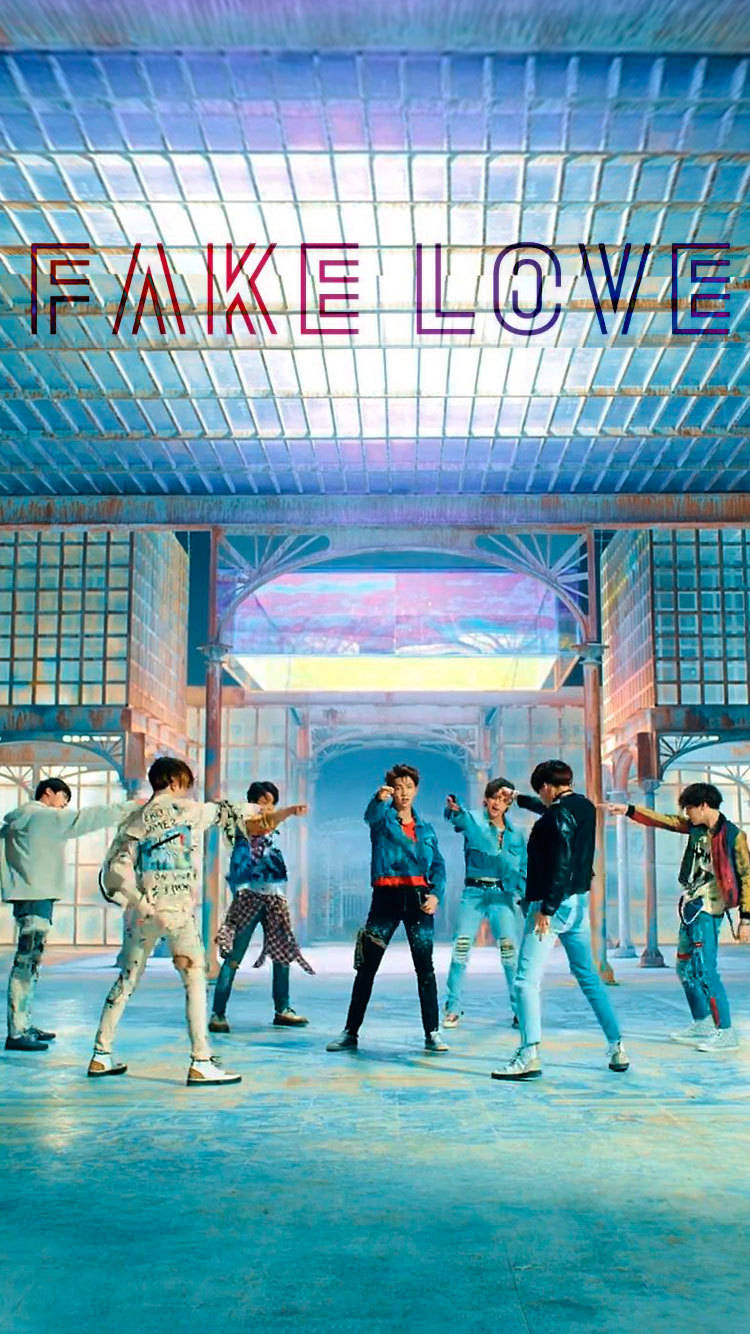BTS Fake Love กลุ่ม วอลเปเปอร์