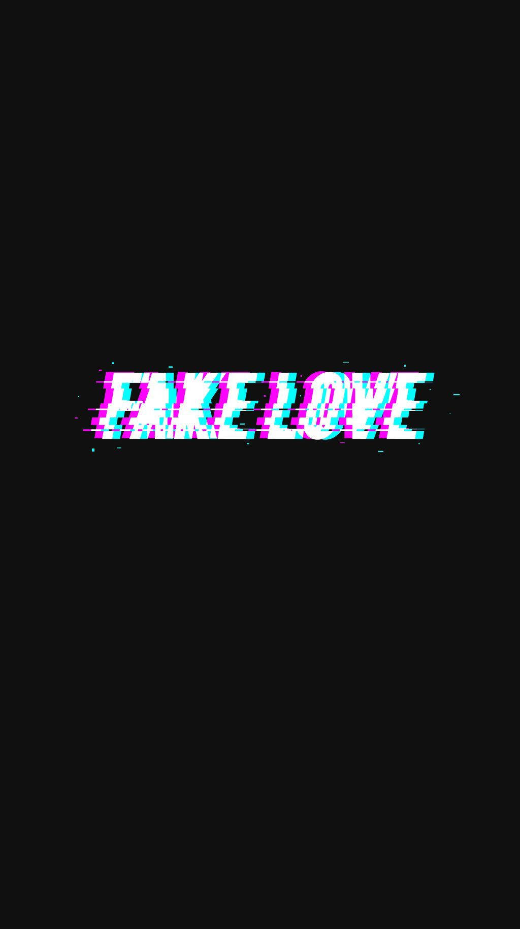 สุนทรียภาพ BTS Fake Love เกล็ด วอลเปเปอร์