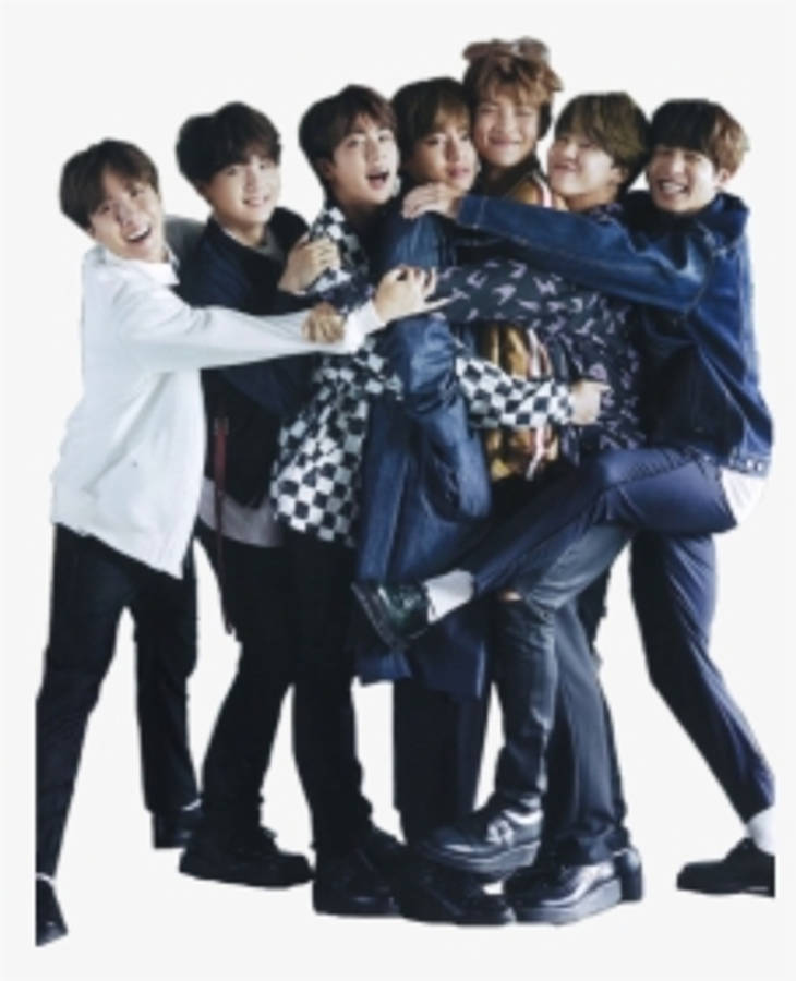 น่ารัก BTS กอดกันเป็นกลุ่ม วอลเปเปอร์