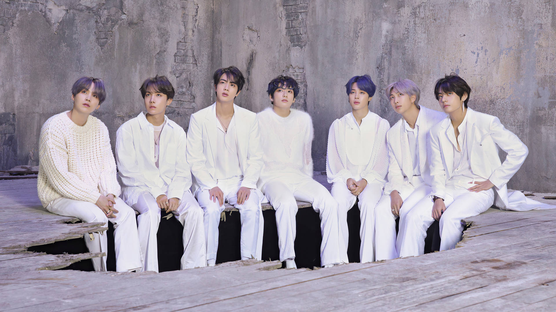 วอลเปเปอร์ BTS สุดเท่ MOTS 7 สำหรับแล็ปท็อป วอลเปเปอร์