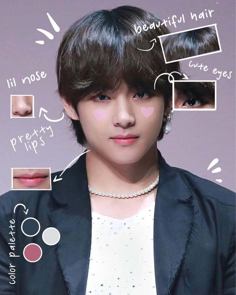 BTS วีเปล่งประกายความสุขด้วยแฟชั่นสีสันสดใส วอลเปเปอร์