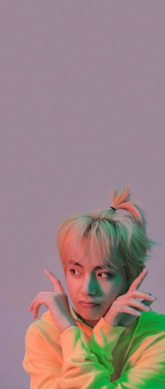 BTS V - เพิ่มพลังและความอบอุ่นให้กับ BTS วอลเปเปอร์