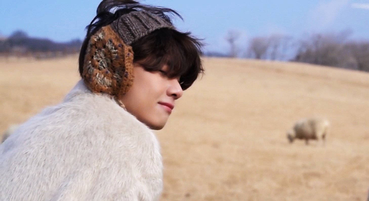 BTS V ที่คาดหูถัก วอลเปเปอร์