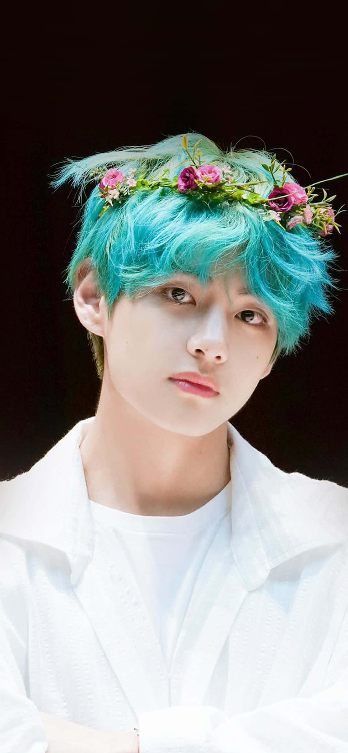 BTS V เปล่งประกายความสุขและความมั่นใจอ่อนเยาว์ วอลเปเปอร์