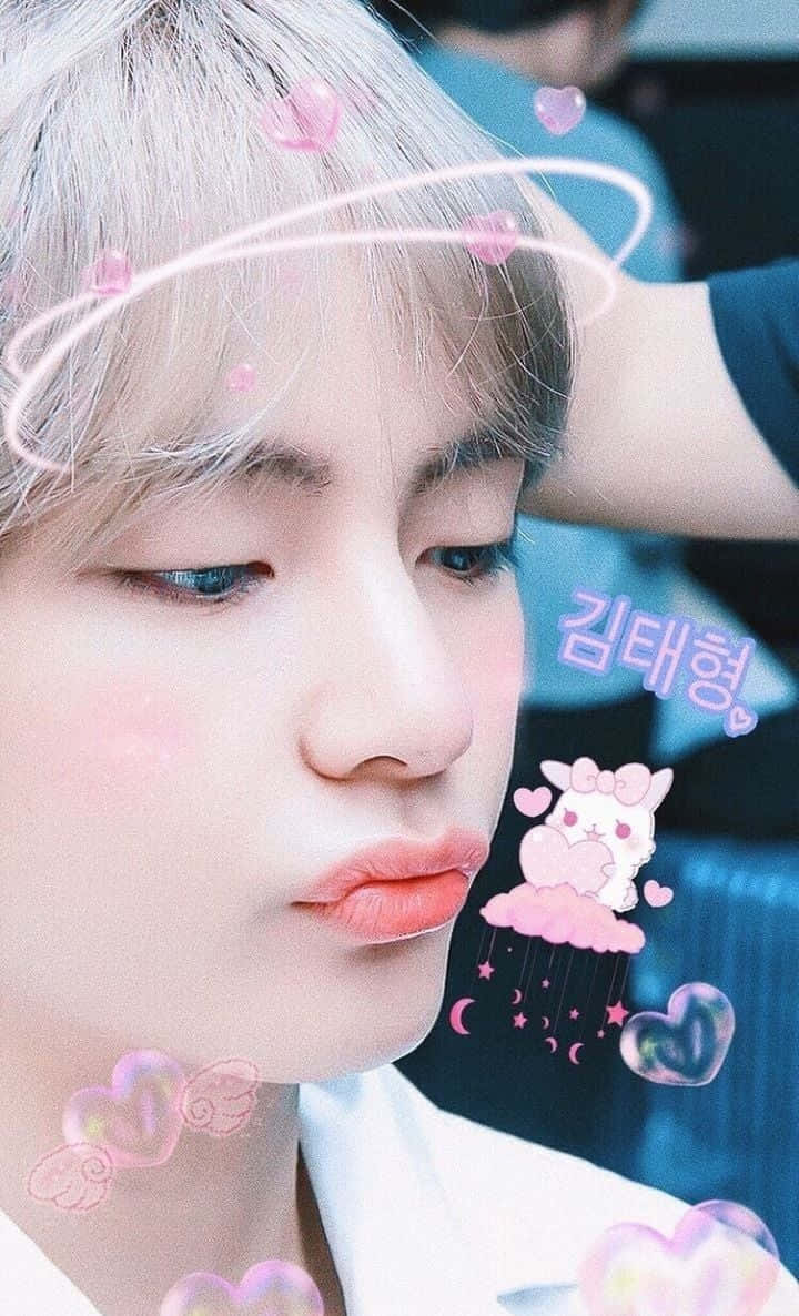 BTS V โชว์สไตล์อันเป็นเอกลักษณ์ วอลเปเปอร์