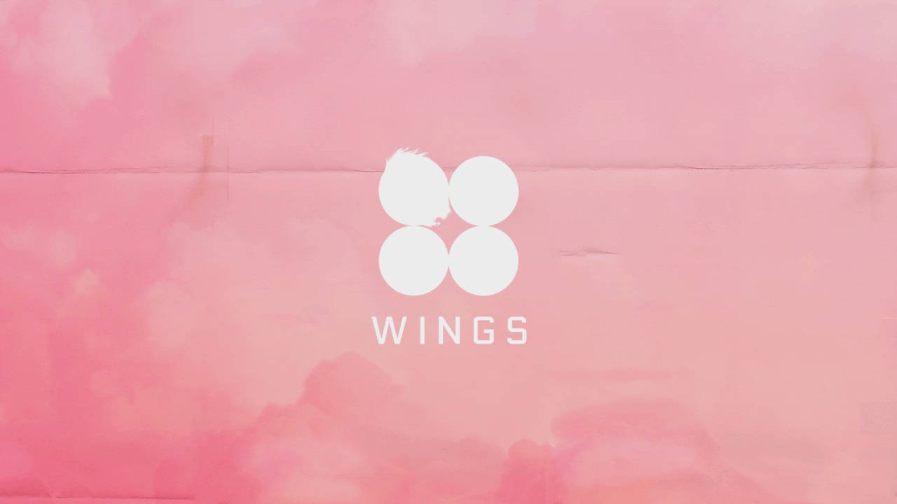 วอลเปเปอร์โลโก้ BTS Wings สำหรับแล็ปท็อป วอลเปเปอร์