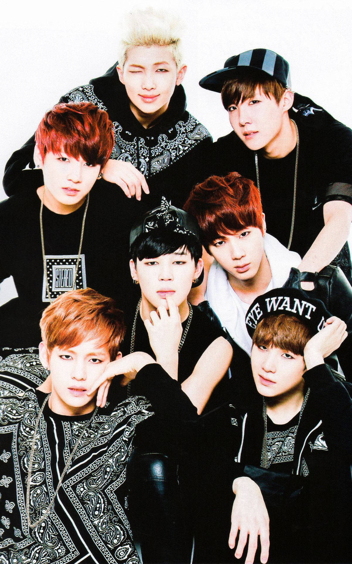 วอลเปเปอร์มือถือ BTS โปสเตอร์สวยหรู วอลเปเปอร์