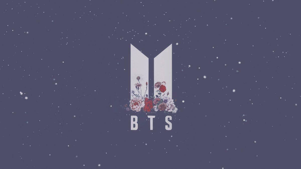 โลโก้วาดรูป BTS น่ารัก วอลเปเปอร์
