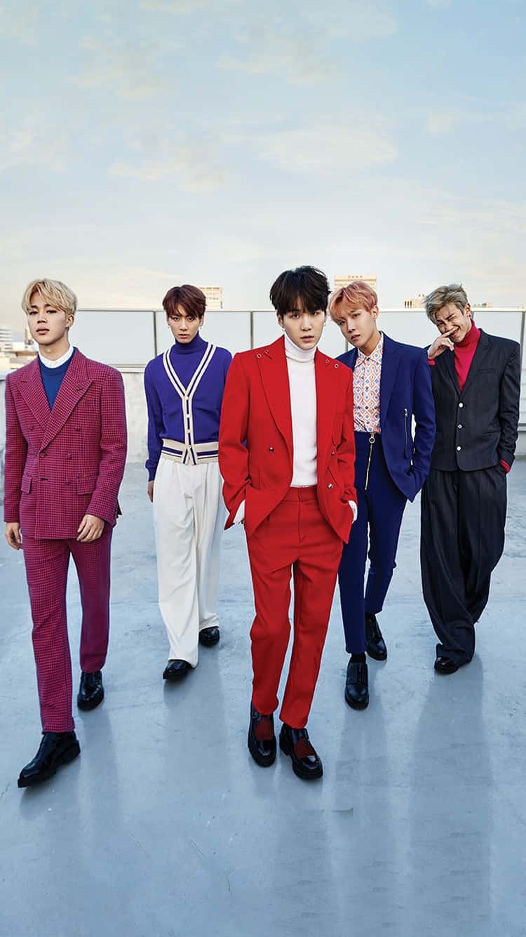 BTS ถ่ายแบบนิตยสาร Singles วอลเปเปอร์