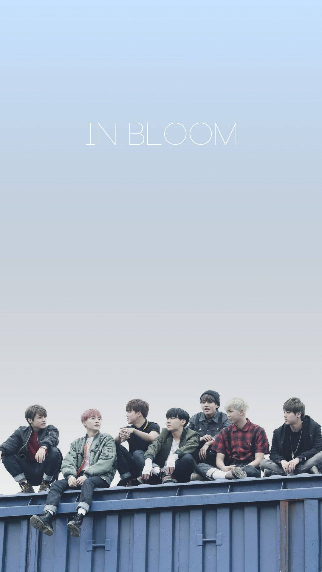 BTS สวยงามใน Bloom วอลเปเปอร์
