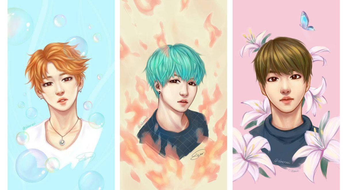 วอลเปเปอร์แฟนอาร์ต BTS แบบเคลื่อนไหว — Bts วอลเปเปอร์