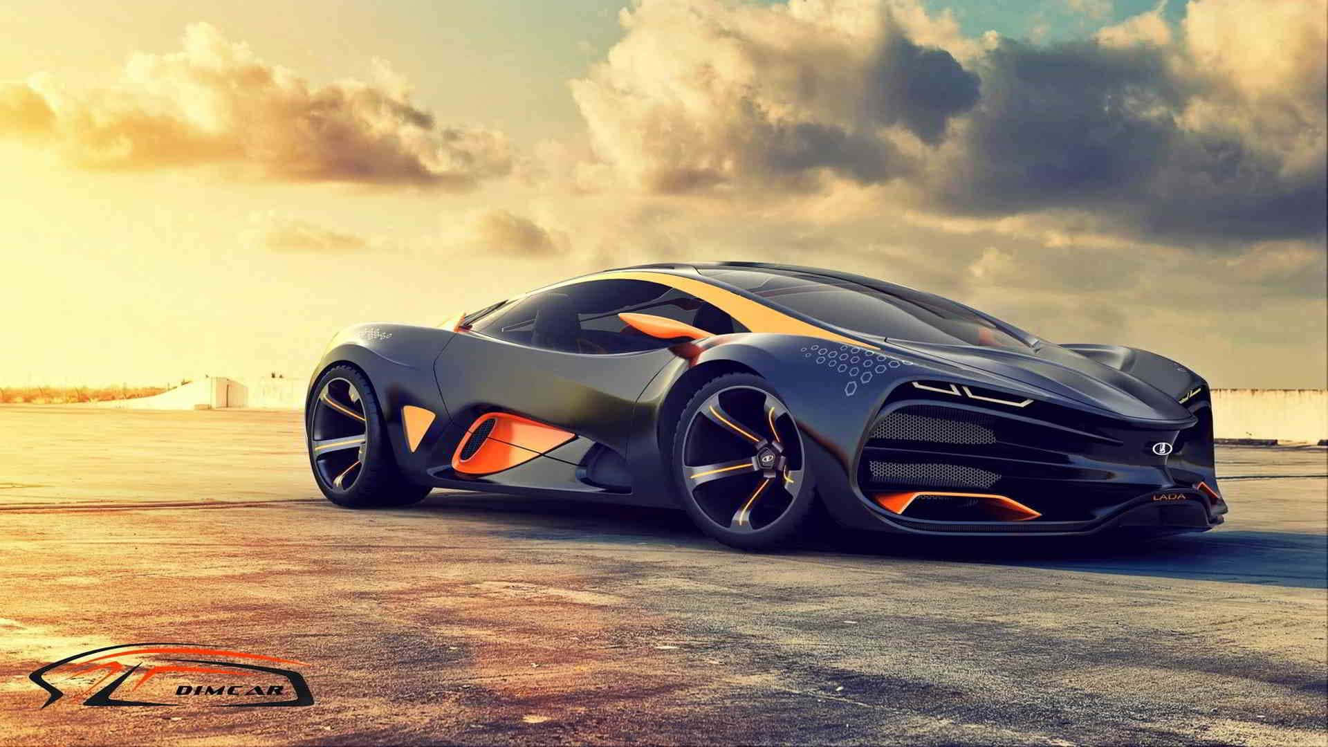 ภาพรถยนต์ Bugatti สีดำแมตต์เท่ๆ วอลเปเปอร์