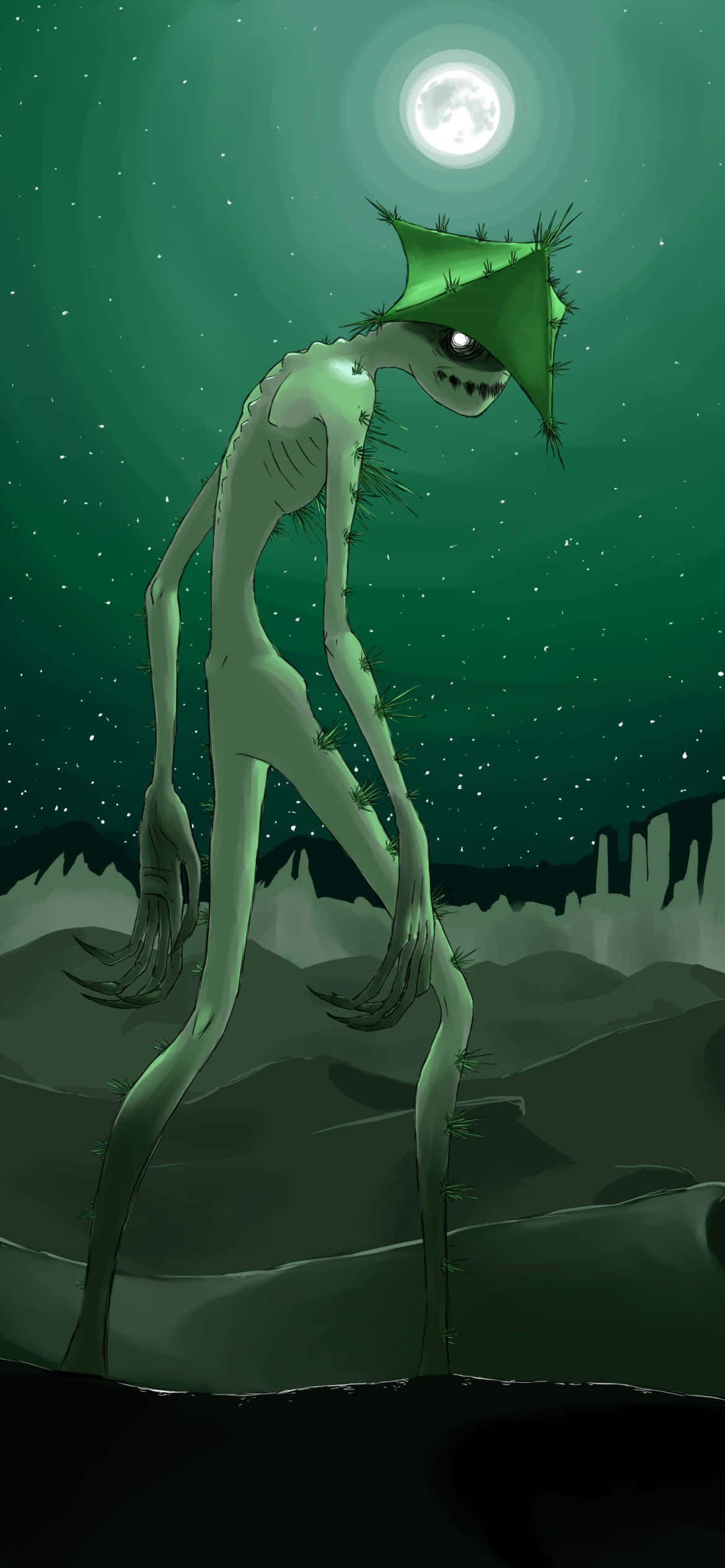 สัตว์ประหลาด Cacturne น่ากลัว วอลเปเปอร์