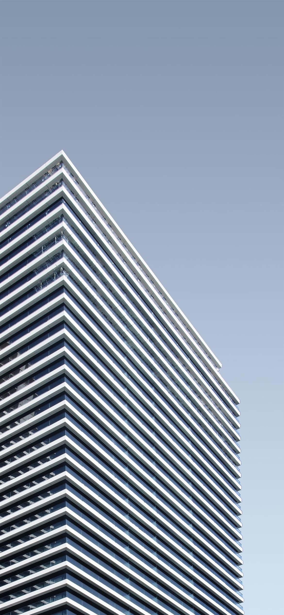 อาคาร Canary Wharf สมัยใหม่จาก iPhone วอลเปเปอร์