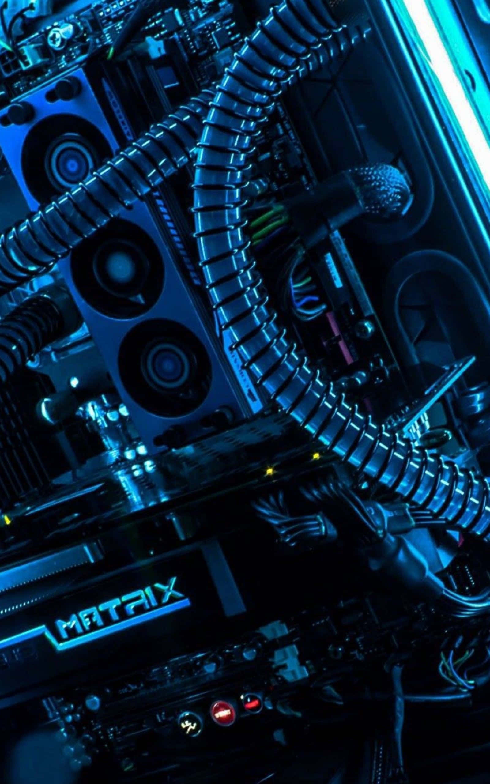 Caption: Advanced Gaming Setup with Incredible Hardware วอลเปเปอร์