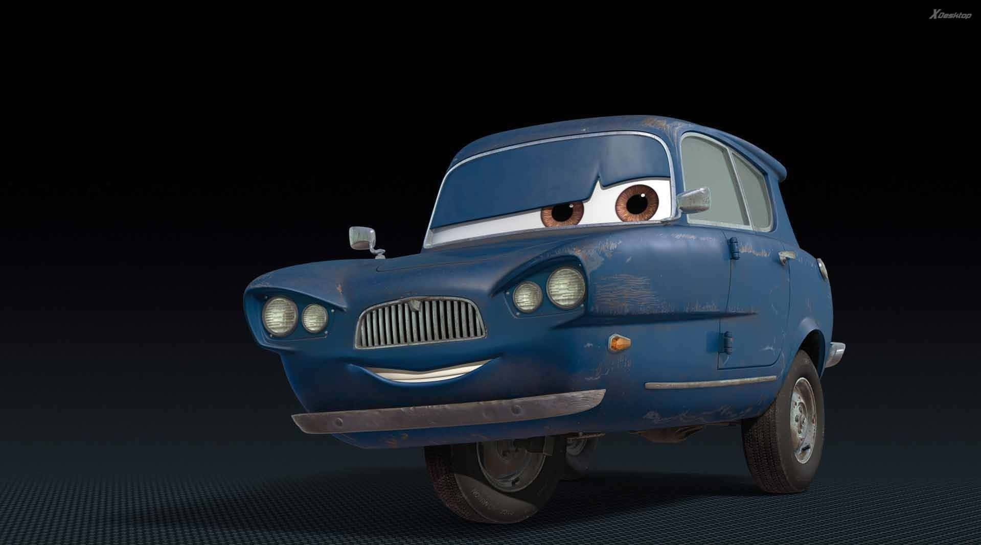 พร้อมที่จะแข่งขันกับไลท์นิง แม็คควีนในเรื่อง Cars 2 วอลเปเปอร์