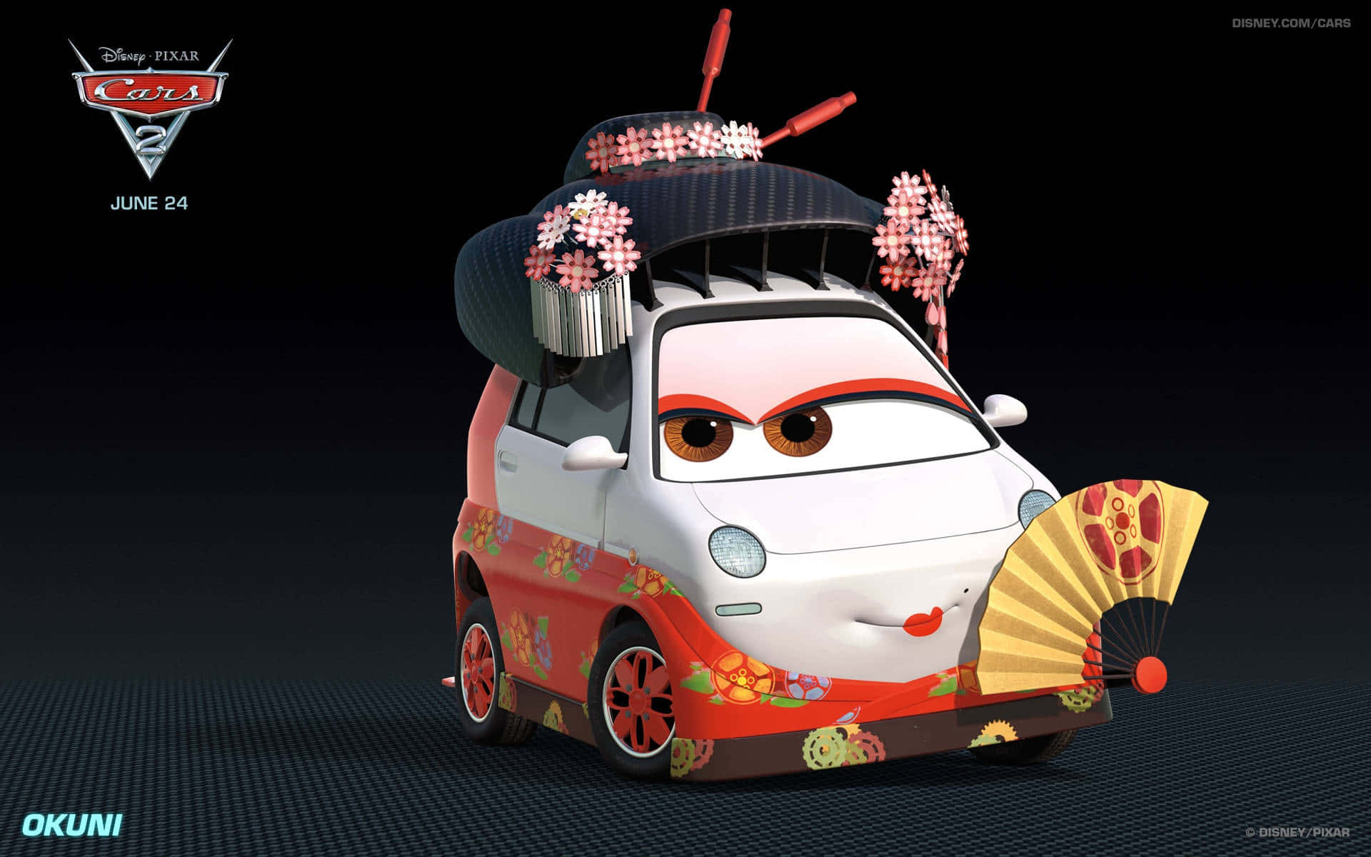 Cars 2 – พิชิตสนามแข่งร็อคพอร์ตสปีดเวย์ วอลเปเปอร์