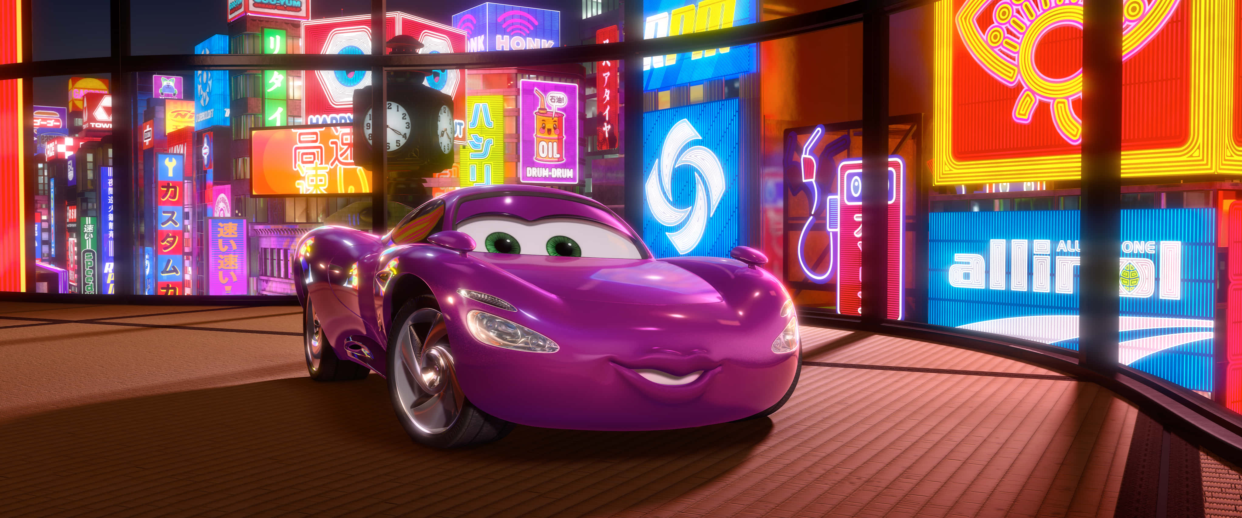 ความเร็ว สไตล์ และความสนุกสนานรอคุณใน Cars 2 วอลเปเปอร์