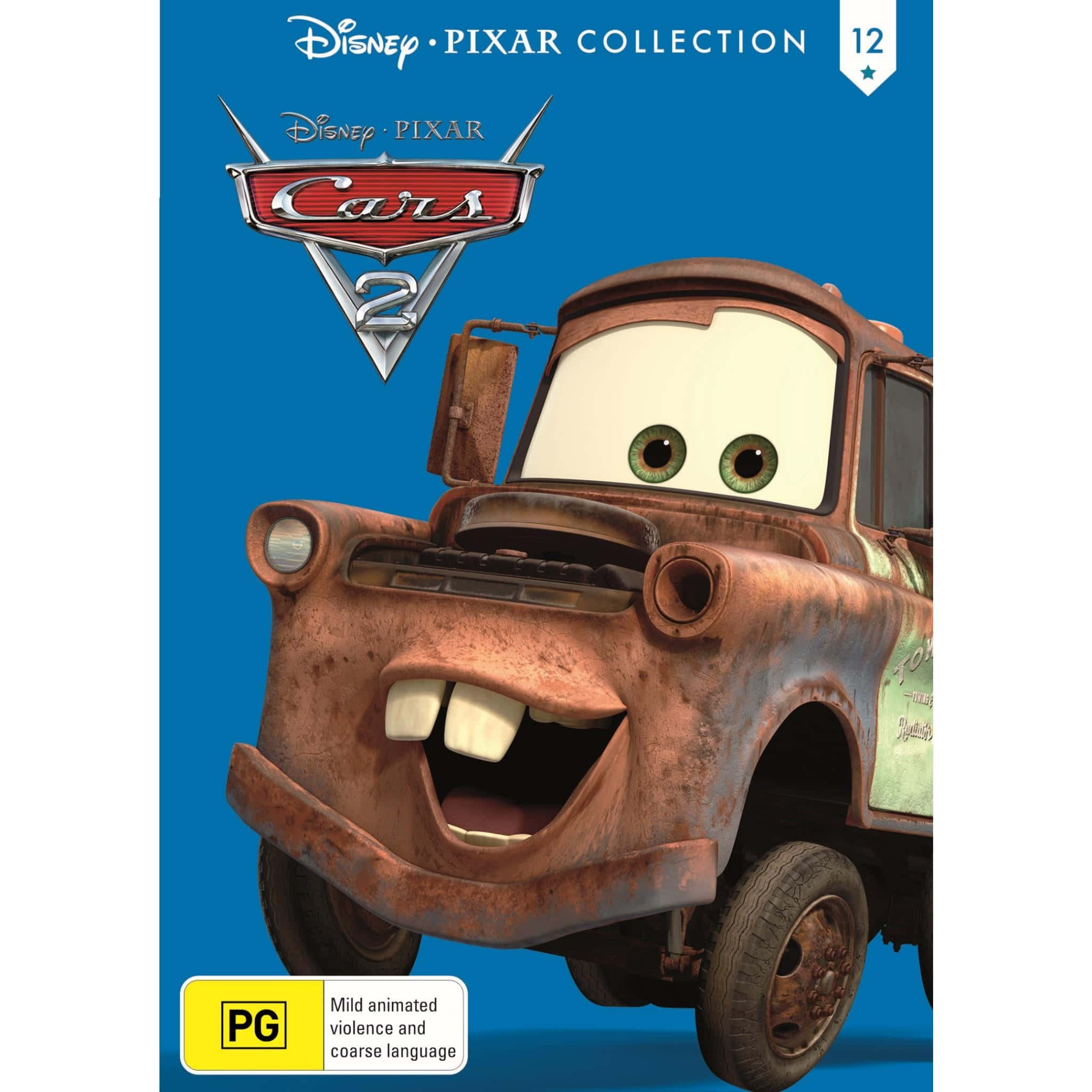 ไลท์นิ่ง แมควีนและเมเตอร์แข่งกันบนทางหลวงใน Cars 2 วอลเปเปอร์