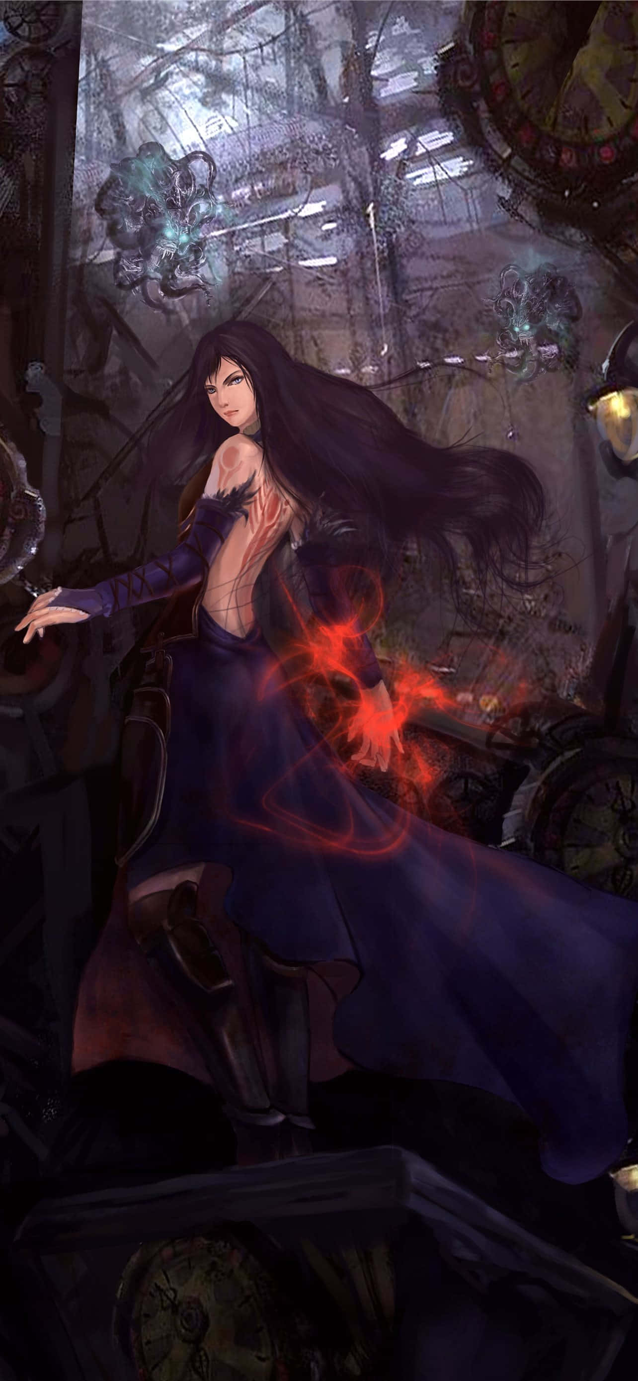 ปราสาทโกธิคสยองของ Castlevania วอลเปเปอร์