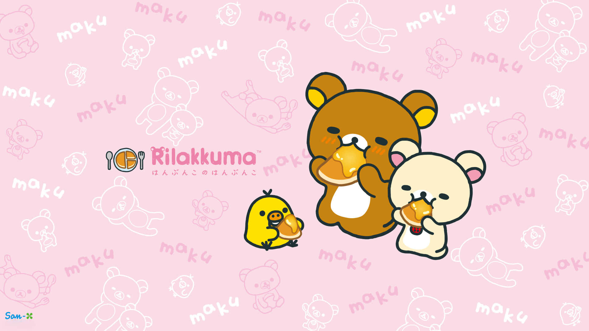celebrating classic Sanrio characters, always smiling and cute! วอลเปเปอร์