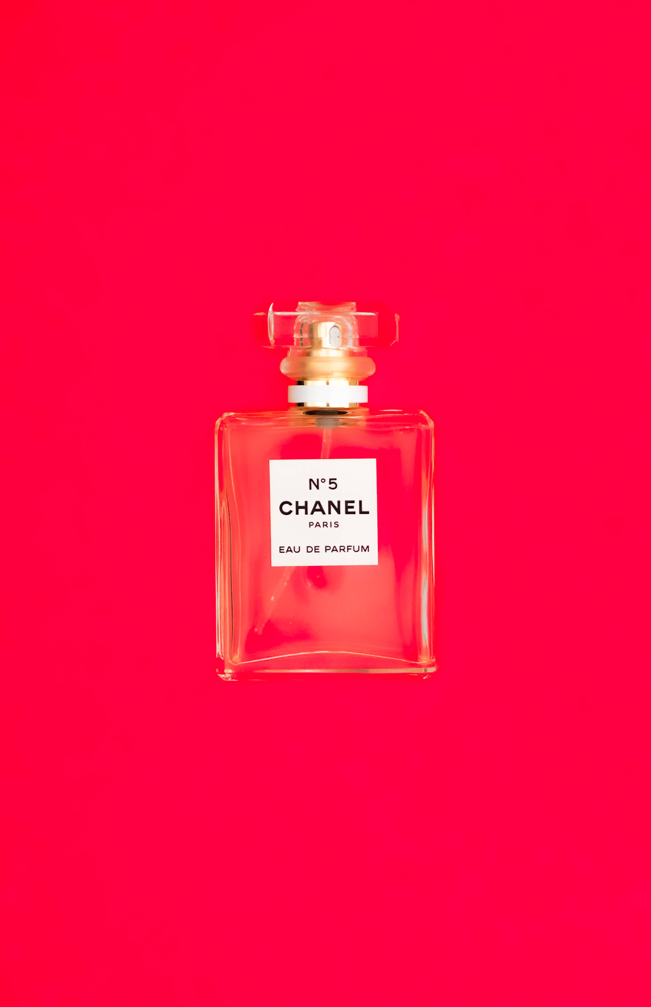 Chanel No. 5 สุนทรียะสีแดง วอลเปเปอร์