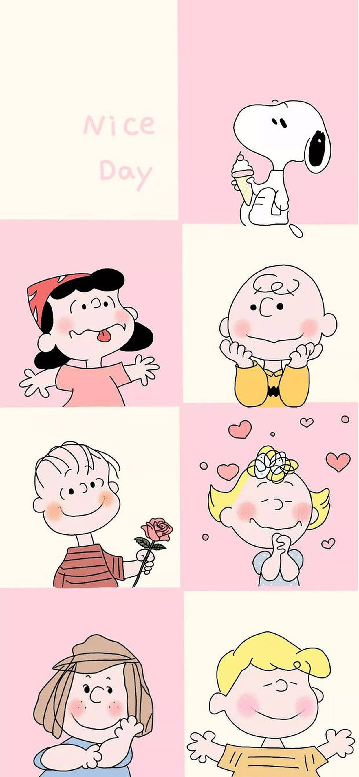 Charlie Brown และเพื่อนๆ Nice Day วอลเปเปอร์