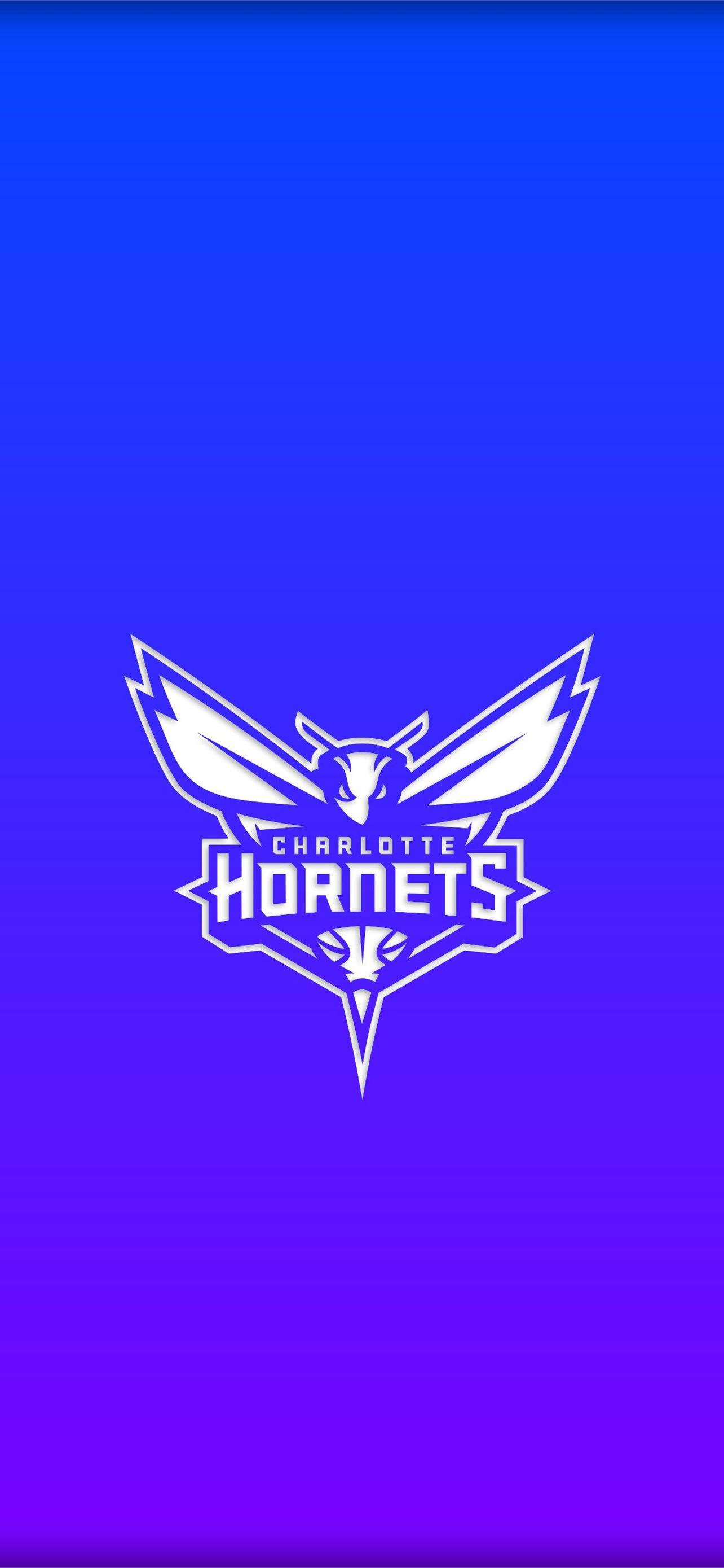 Charlotte Hornets เกรเดียนท์น้ำเงิน วอลเปเปอร์