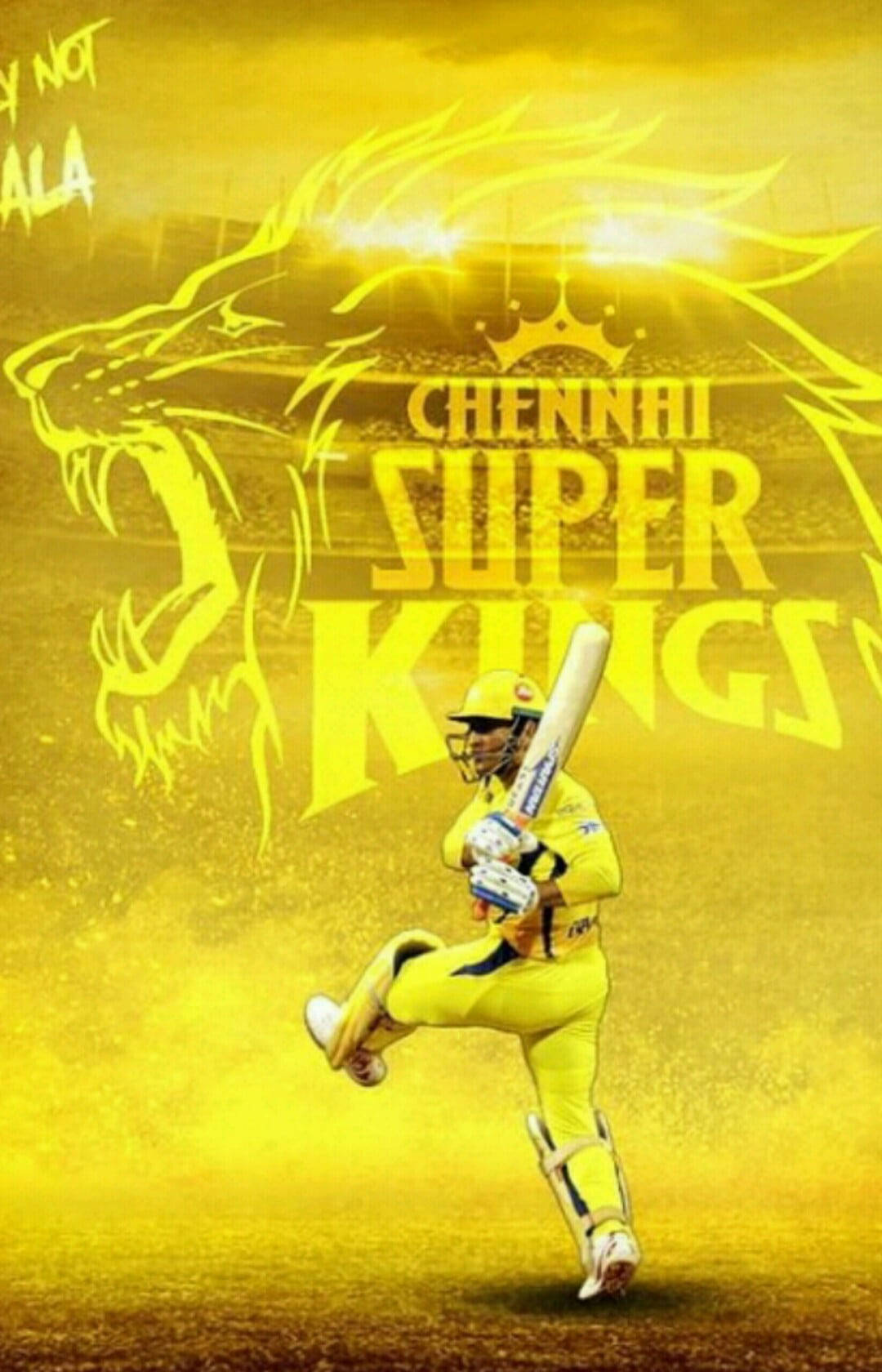 Chennai Super Kings สิงโตทอง วอลเปเปอร์
