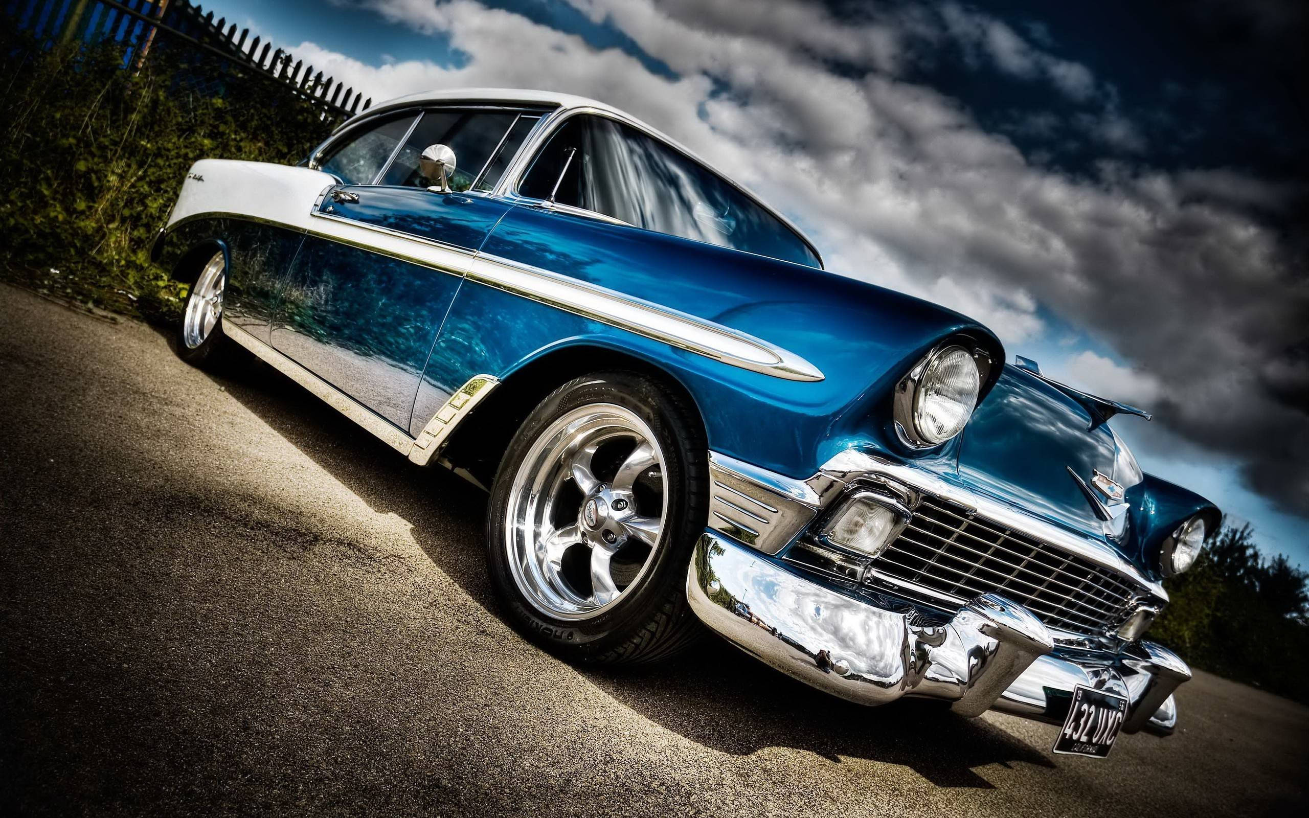รถคลาสสิก Chevrolet Bel Air วอลเปเปอร์