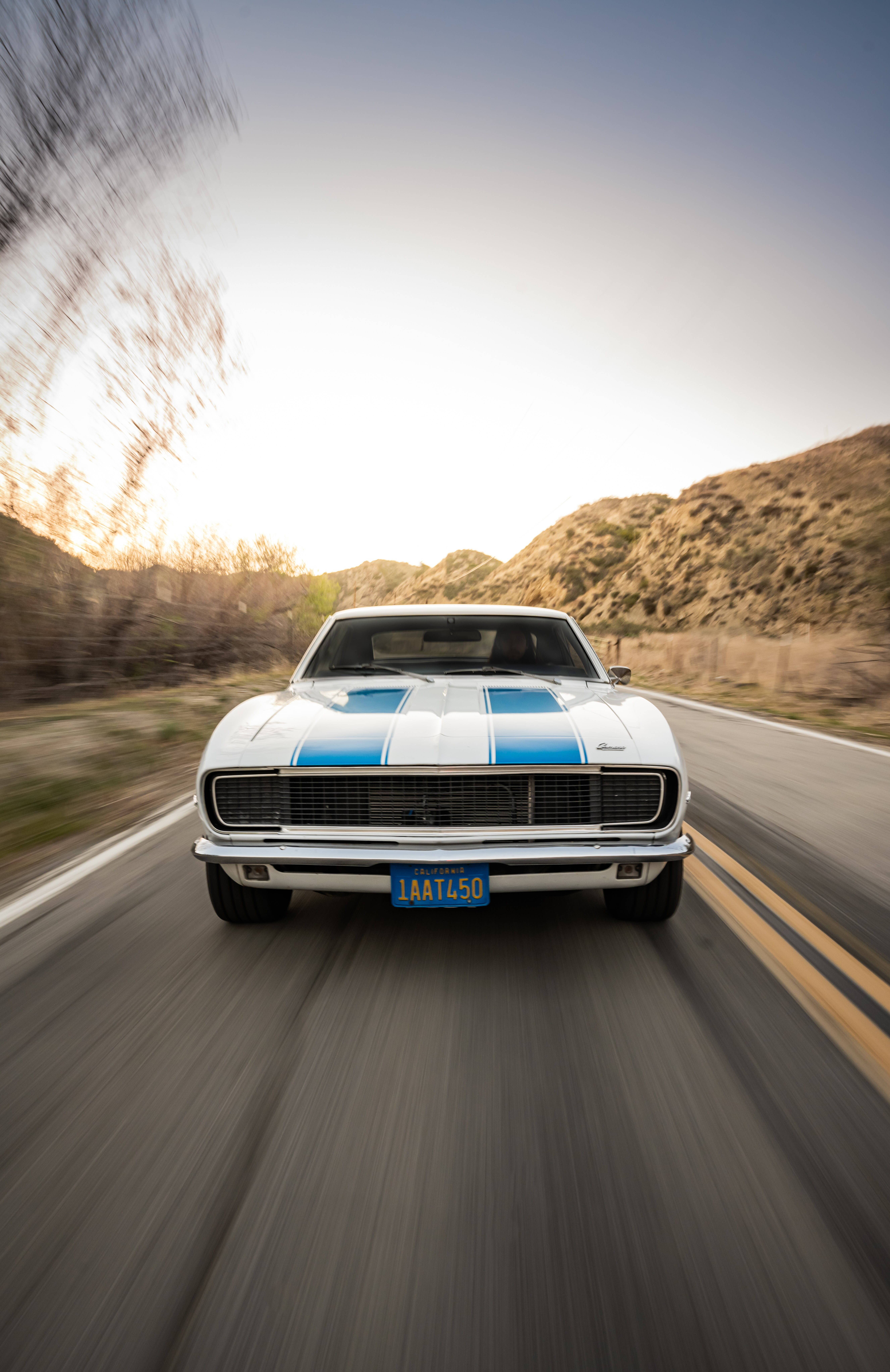 Chevrolet Chevelle สีขาว วอลเปเปอร์
