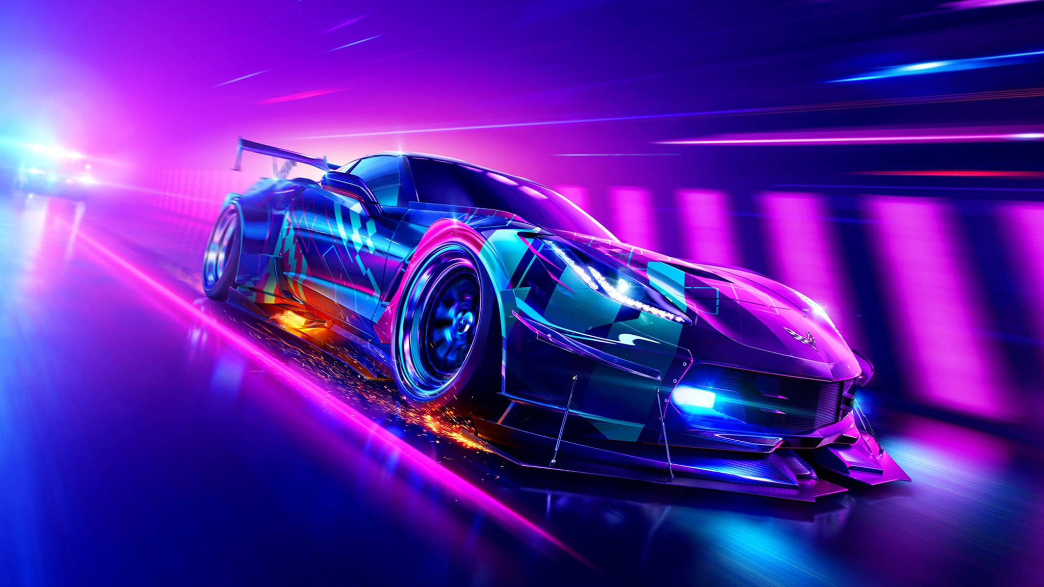 รถสวย Chevrolet Corvette วอลเปเปอร์