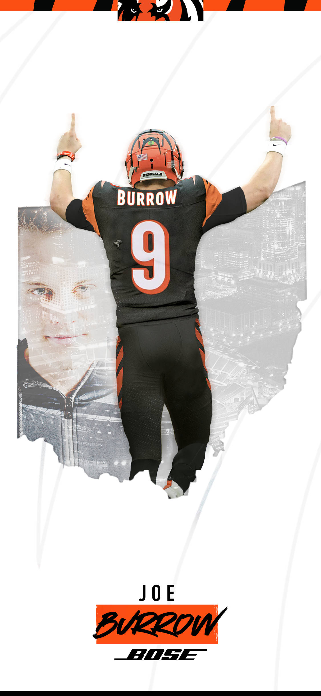 Cincinnati Bengals Joe Burrow วอลเปเปอร์