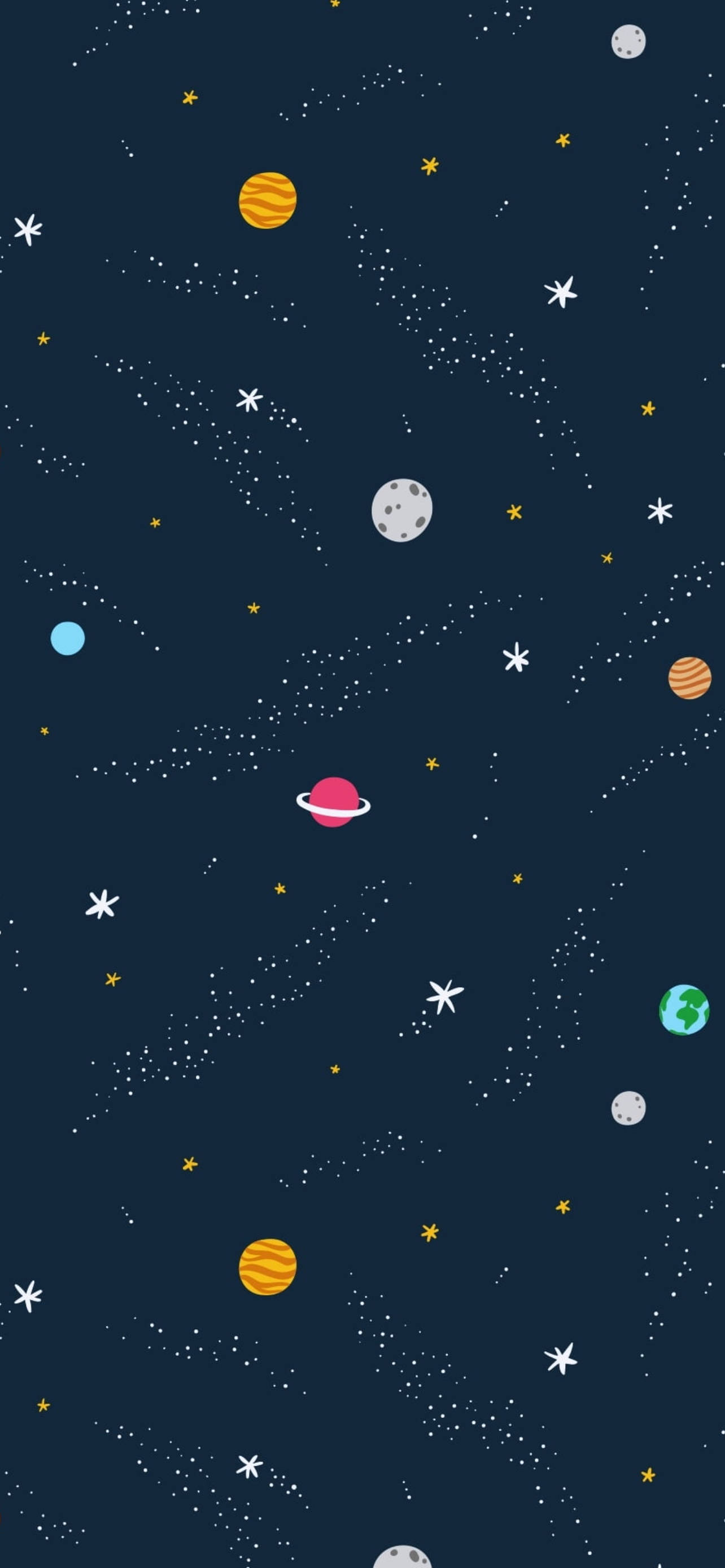 Cosmos Vector Art วอลเปเปอร์