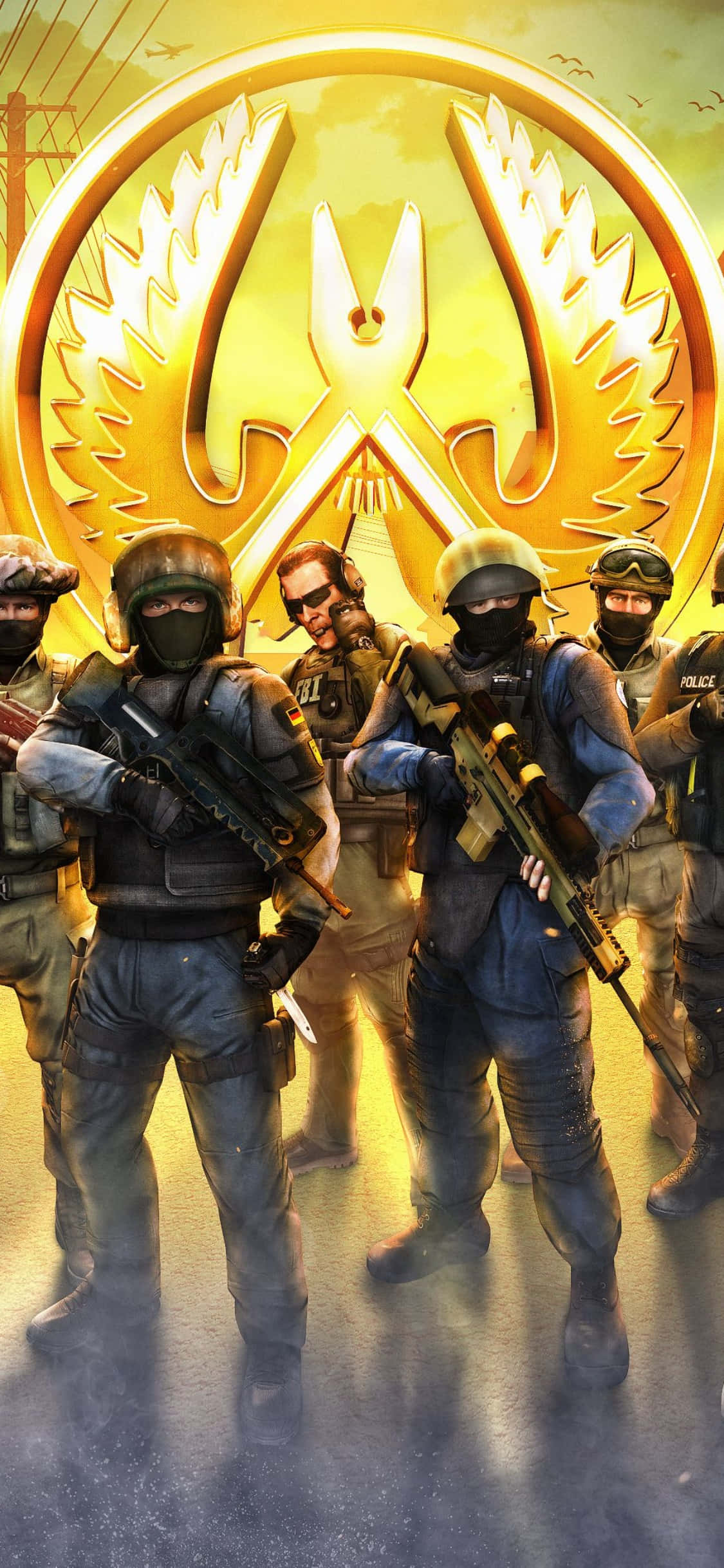 เพลิดเพลินกับ Counter-Strike Global Offensive ด้วย iPhone Xs วอลเปเปอร์