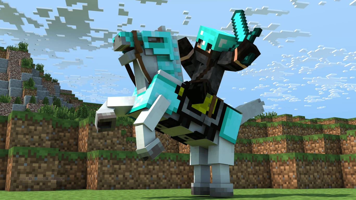 สำรวจถ้ำ Creeper กับนินจาชุดเกราะ วอลเปเปอร์