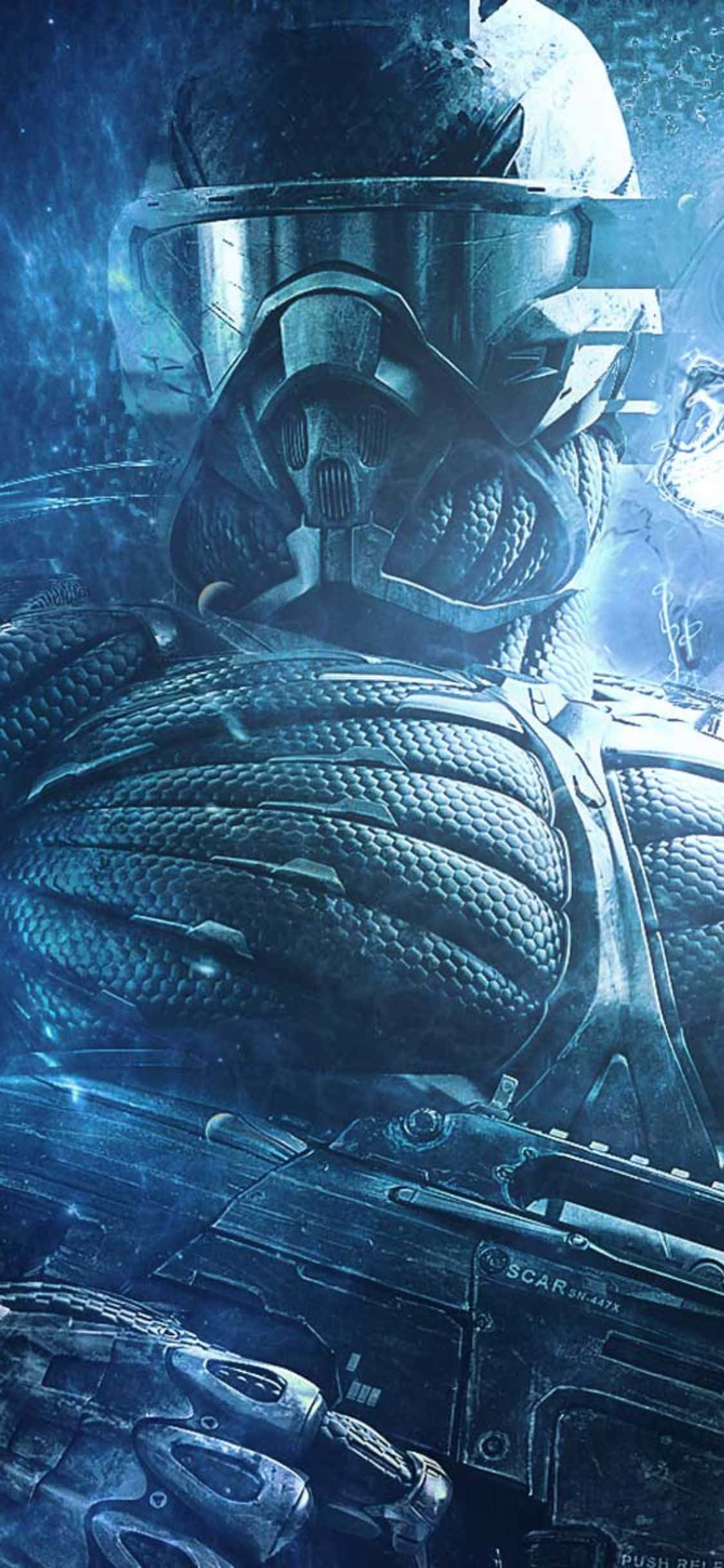 สัมผัสประสบการณ์การเล่นเกมสุดพิเศษของ Crysis 3 บน iPhone X วอลเปเปอร์
