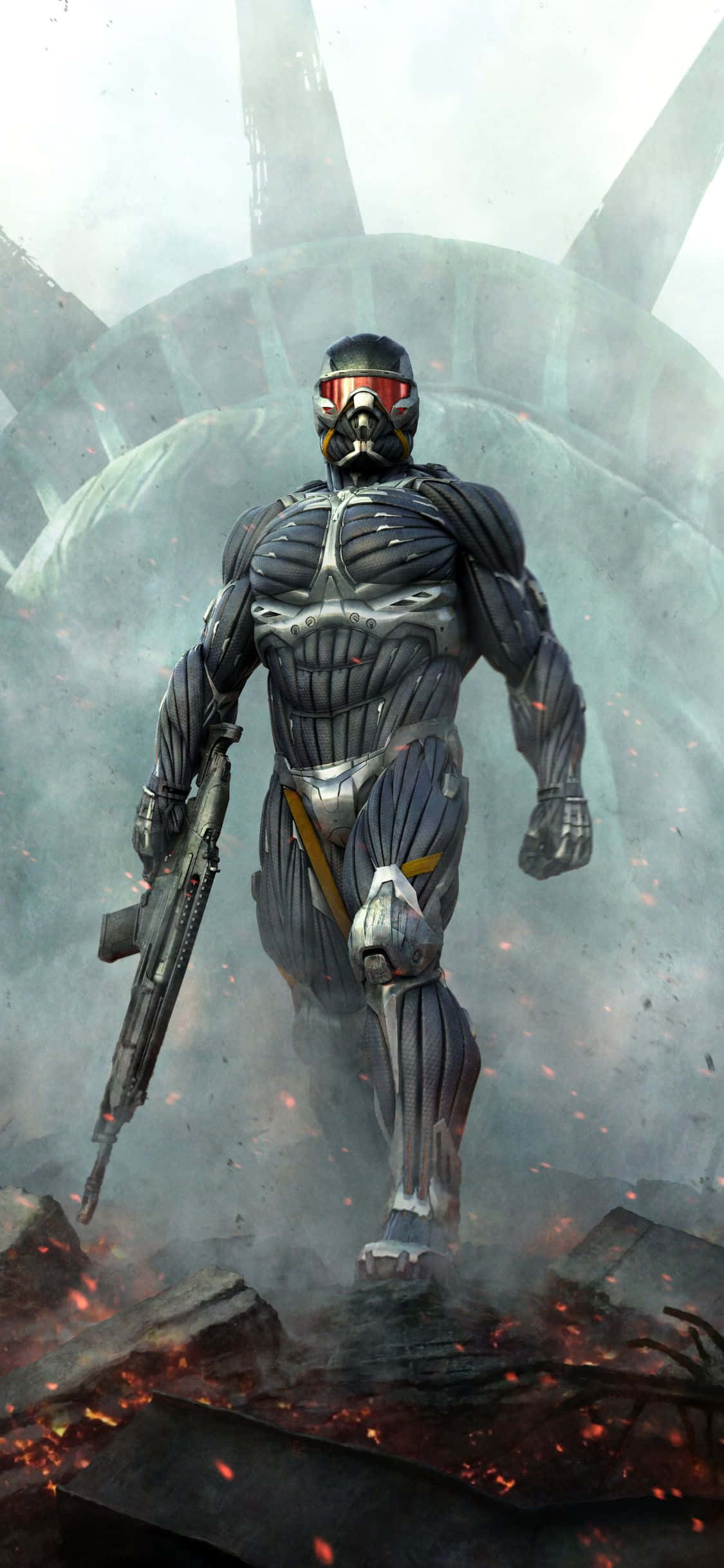 เล่น Crysis 3 บน iPhone X ของคุณ วอลเปเปอร์