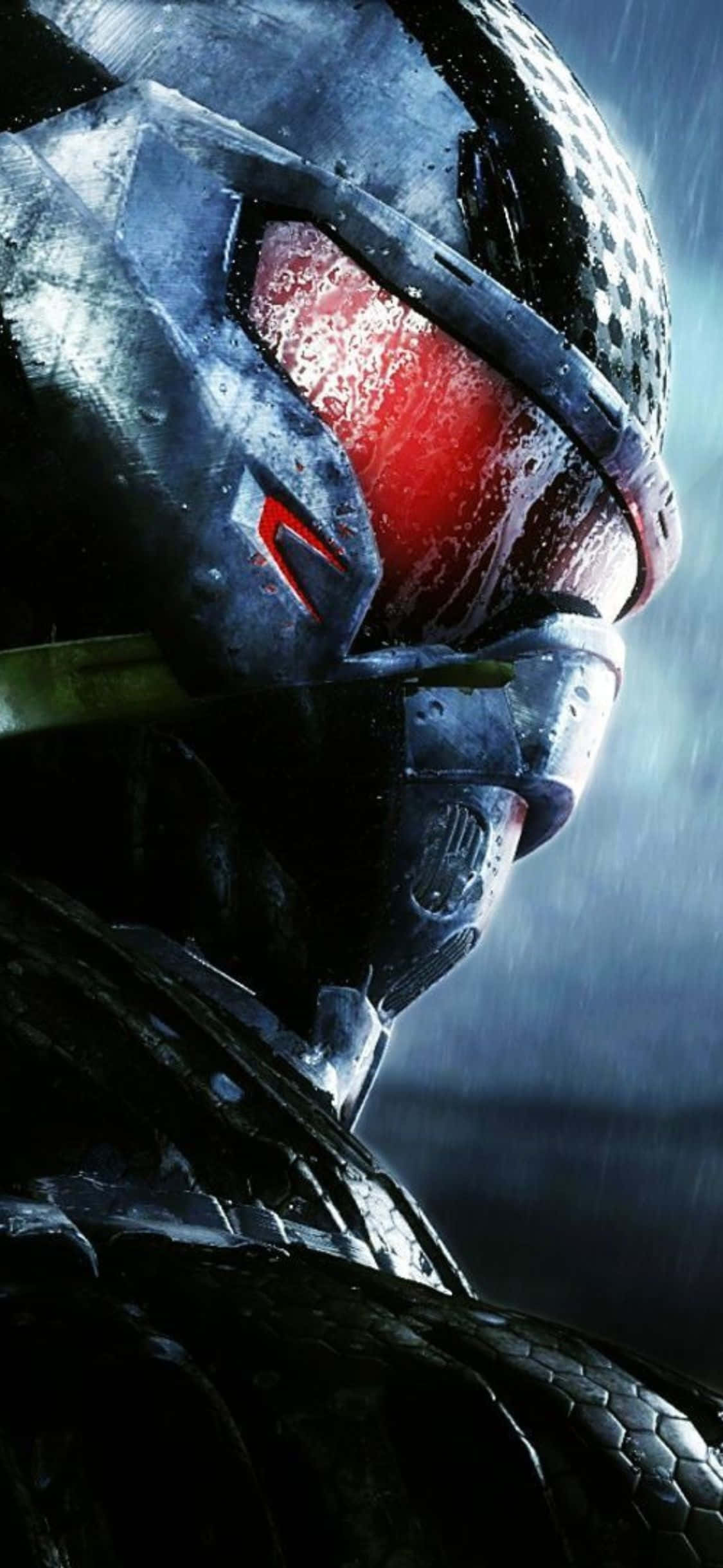 ภาพหน้าจอของ Crysis 3 บน iPhone X วอลเปเปอร์