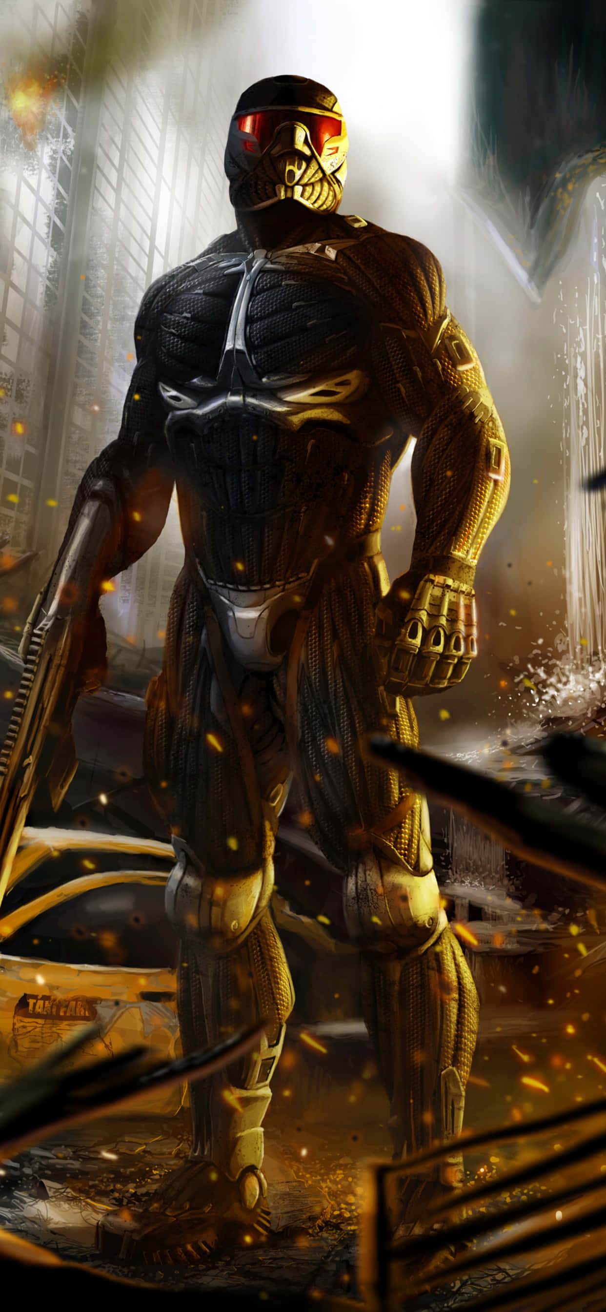 ดื่มด่ำไปกับโลกเกม Crysis Warhead ที่สวยงามตระการตาบน iPhone XS Max ใหม่ วอลเปเปอร์