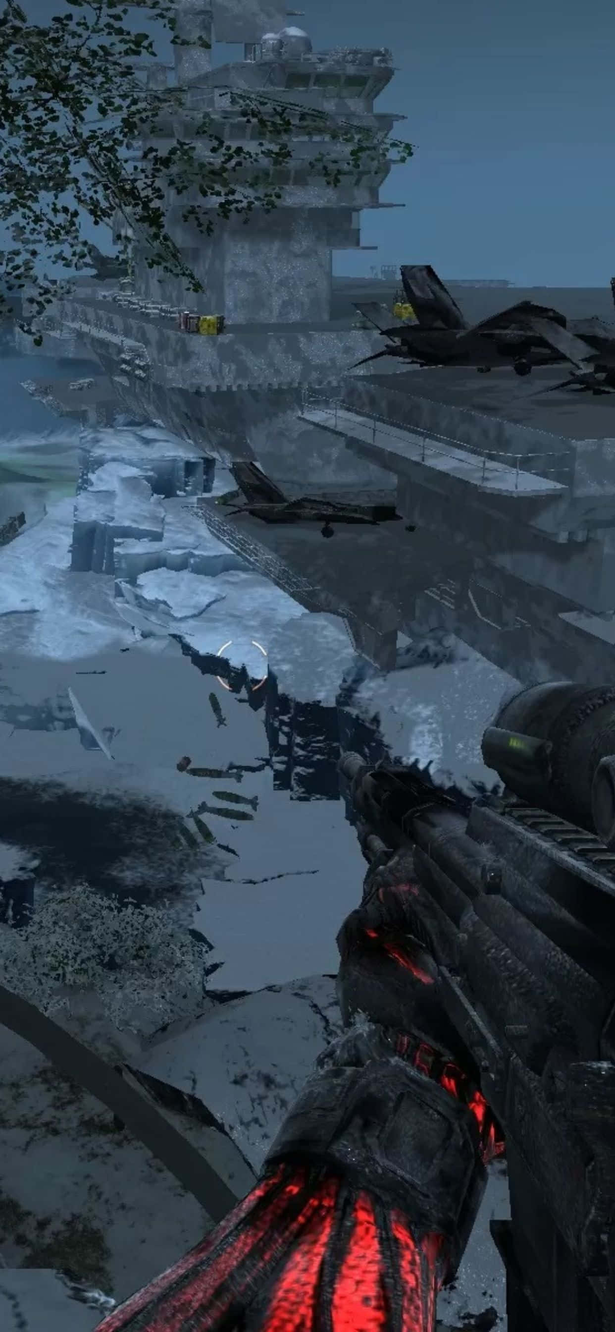 Crysis Warhead บน iPhone XS Max วอลเปเปอร์
