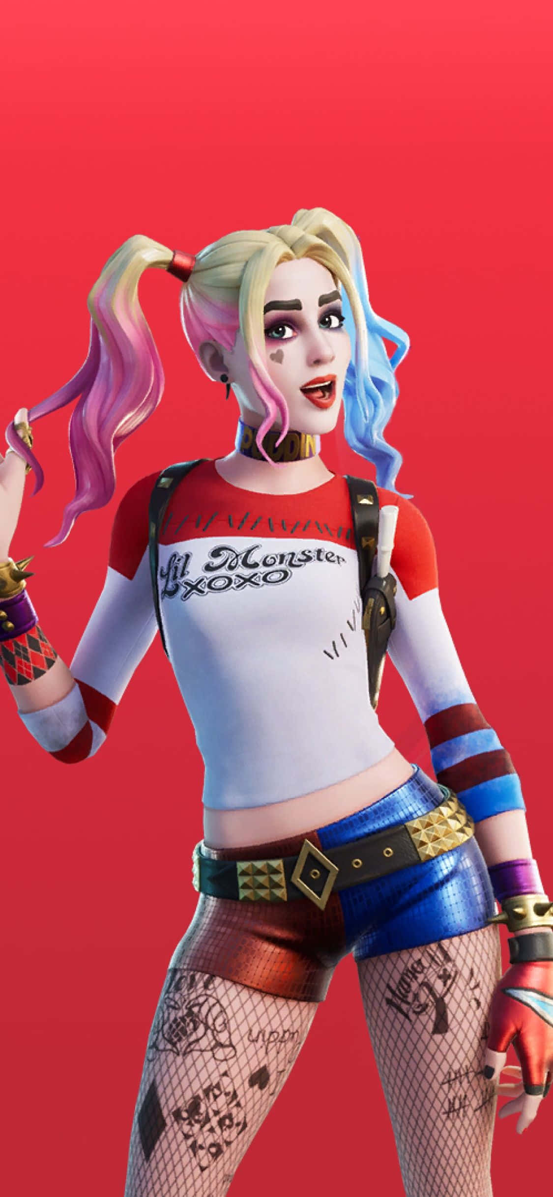 ร่วมสนุกและตื่นเต้นกับ Cute Fortnite วอลเปเปอร์