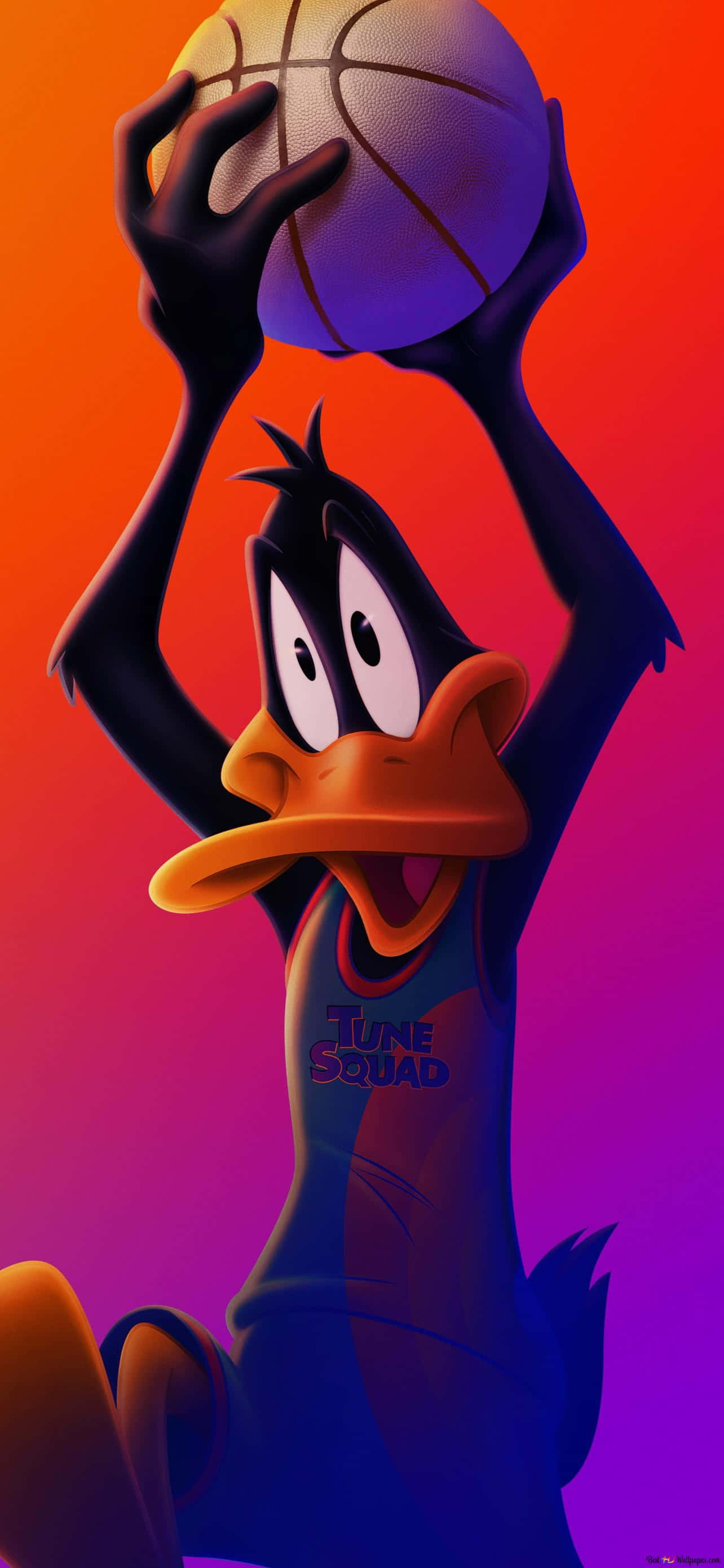 รูปตัวการ์ตูน Daffy Duck วอลเปเปอร์