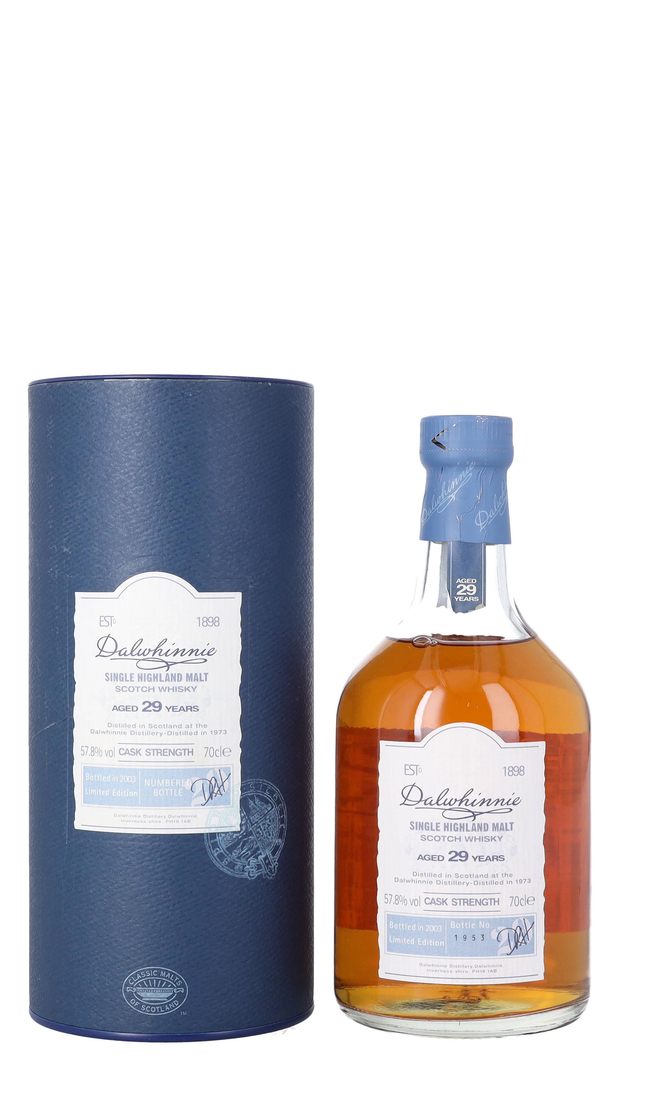 ขวดวิสกี้ Dalwhinnie 2003 วอลเปเปอร์