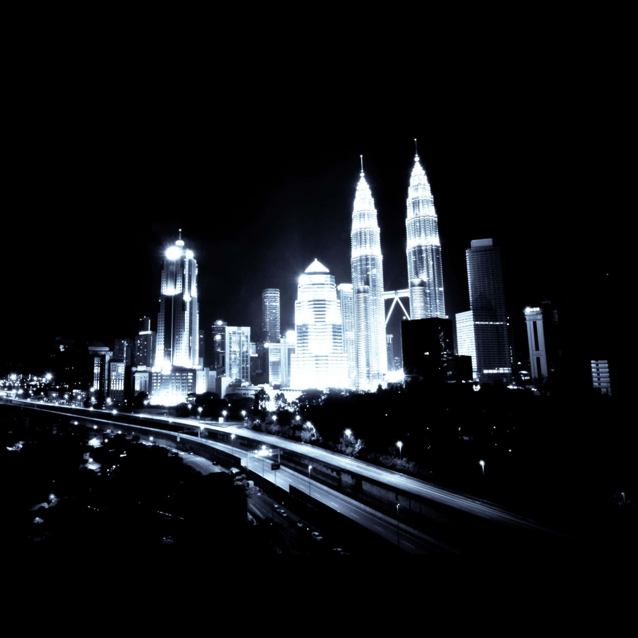 ทิวทัศนเมืองแห่งอนาคตของ Dark City วอลเปเปอร์