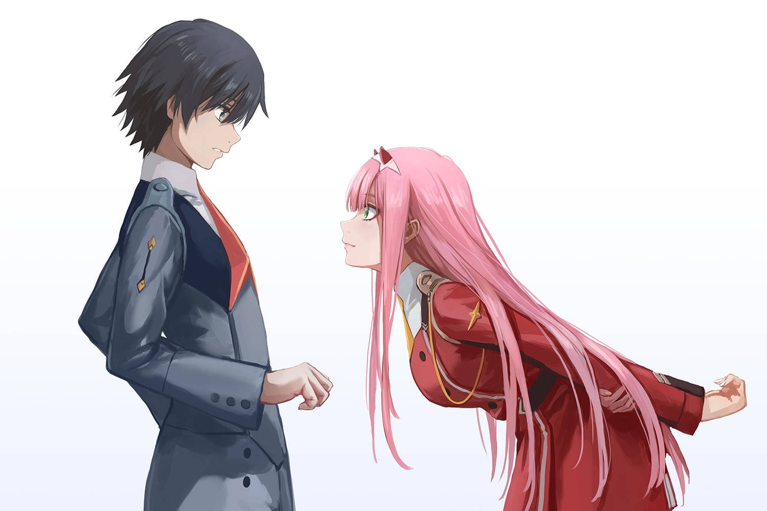 Darling In The Franxx แนวสุนทรีย์ คู่อนิเมะ วอลเปเปอร์