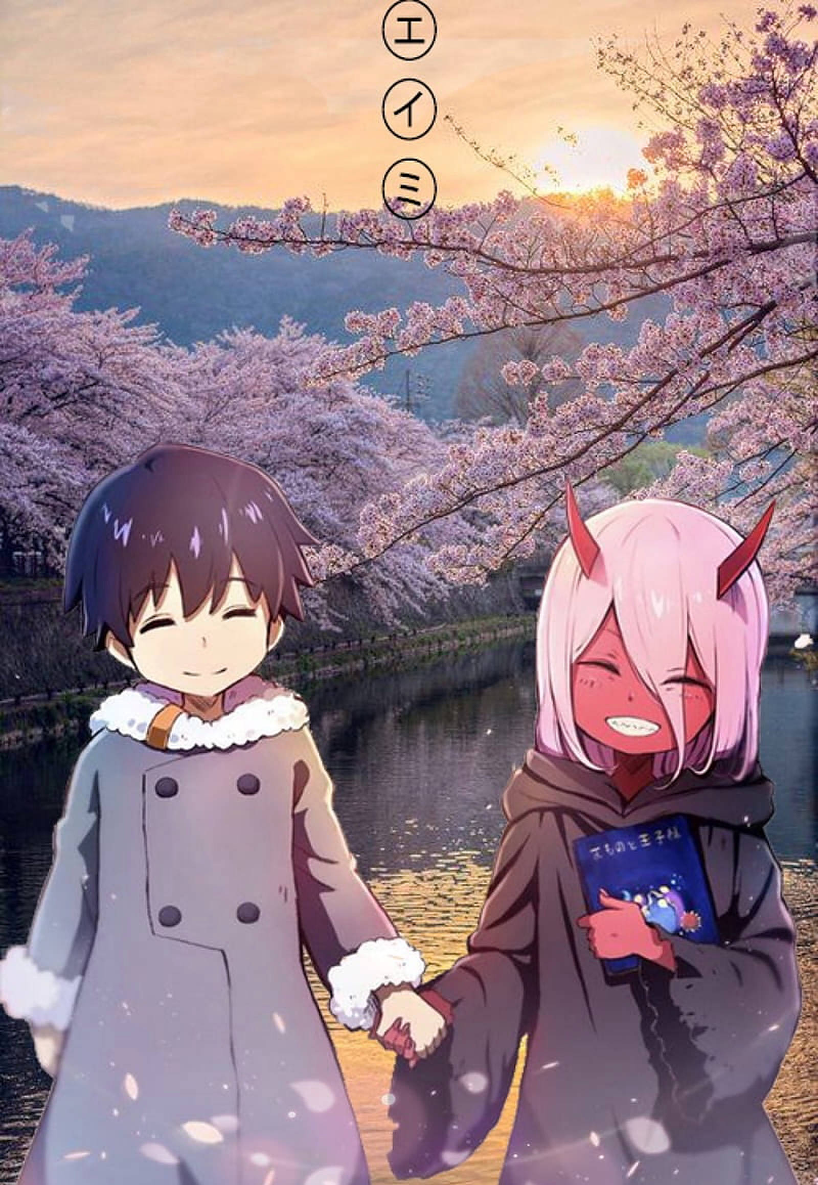อนิเมะเด็กๆ Darling in the Franxx วอลเปเปอร์