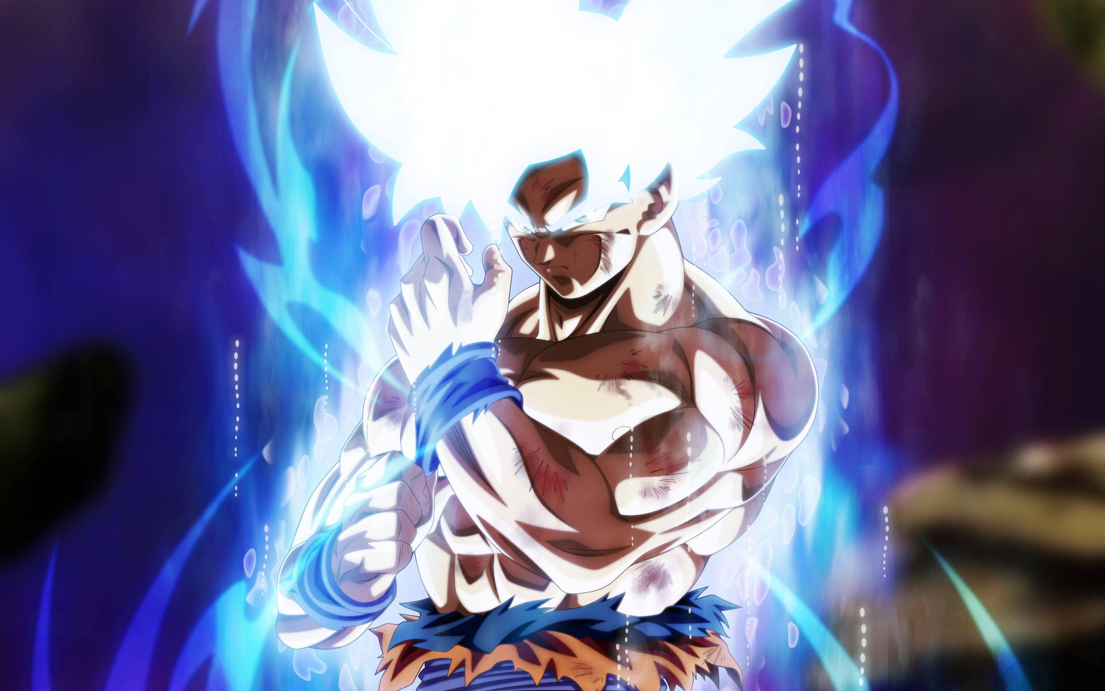 ซูเปอร์ไซย่าเทพ โกคู DBZ 4K วอลเปเปอร์